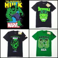 【s-5xl】ผ้าฝ้าย 100%อก38-46นิ้ว เสื้อยืดเดอะฮัคล์ The Incredible Hulk ลิขสิทธิ์จาก Marvel