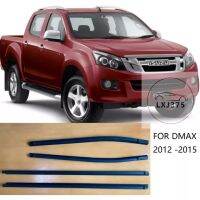 4ชิ้น (พร้อมสต็อก) WEATHERSTRIP Isuzu Dmax 2012 - 2018 Weatherstrip ซีลหน้าต่าง,รถหน้าต่างปั้นตัด