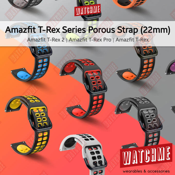 Amazfit Watch TRex 2, TRex Pro Strap, Porous Series 22mm (For TREX2