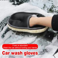 Car Washing Gloves Car Cleaning Washer Car Styling Wool Soft Cleaning Brush Motorcycle Washer Care Products