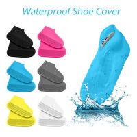 1 Pair Reusable Shoe Cover Waterproof Non-slip Silicone Shoe High Elastic Wear-resistant Unisex Rain Boots for Outdoor Rainy Day Rain Boots