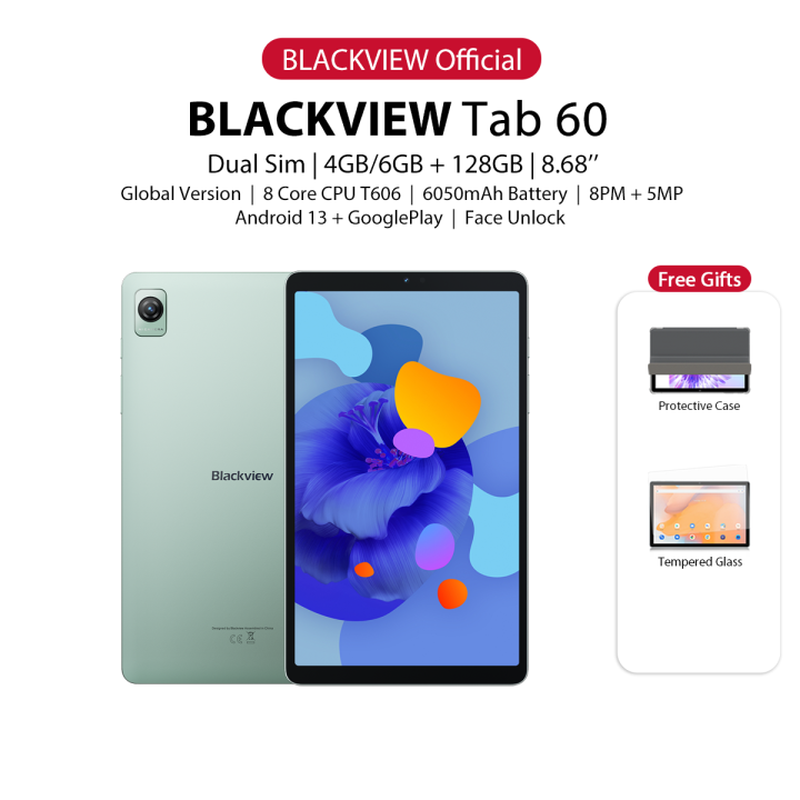 New Arrival Blackview Tab 60 Android Tablet (8.68'' / 6GB RAM +