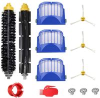 【LZ】ↂ  Kit de substituição aspirador para iRobot Roomba Cerdas Escova Lateral Filtro HEPA Acessórios 675 650 690 600 Series