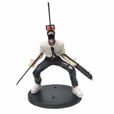 18cm Chainsaw Man Denji Anime Figure Power/Denji Action Figure Chainsaw Man Denji Figurine Adult Collectible Model Doll Toy Gift