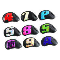 Wildhorse 9x หัวกอล์ฟเหล็ก Cover Club Headcover Anti-Scratch ป้องกันครอบคลุม