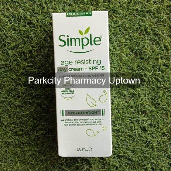 Simple Regeneration Age Resisting Day Cream SPF15 50ml 4902 Lazada