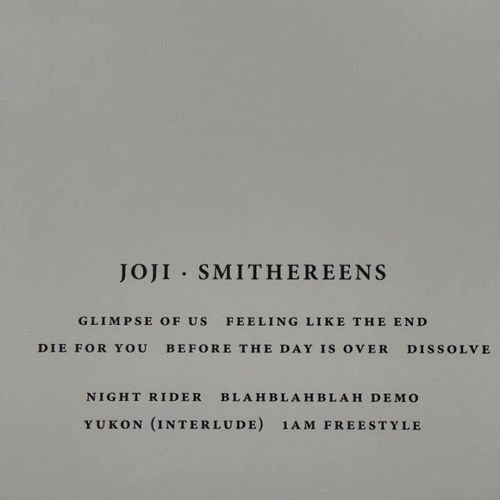 แผ่นเสียง-joji-smithereens-forest-green-vinyl-lp-album-แผ่นเสียง-มือหนึ่ง-ซีล