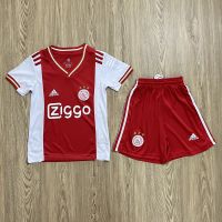 ชุดบอลเด็ก ชุดกีฬาเด็ก Ajax ซื้อครั้งเดียวได้ทั้งชุด (เสื้อ+กางเกง) ตัวเดียวในราคาส่ง สินค้าเกรด-A  [1k-58]