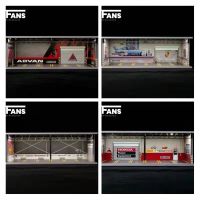 ประกอบ Diorama 1:64 USB LED Lighting Model Car Garage Packing Lot Station