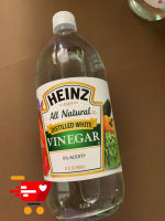 ‣‣‣ Heinz น้ำส้มสายชูกลั่น  Size  946 มิลลิลิตร   ⒼⓊⓈ