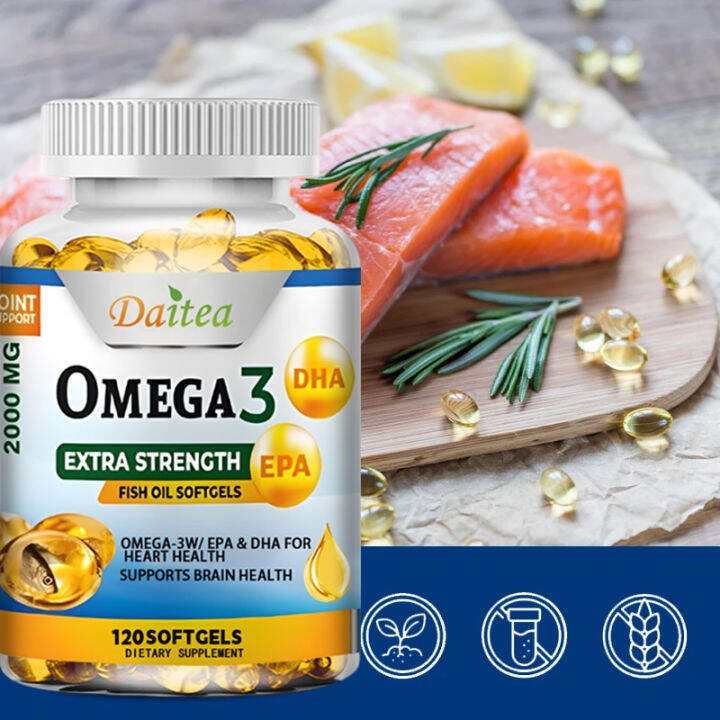 Omega3 Fish Oil Rich In DHA and EPA, Improve Memory and Intelligence