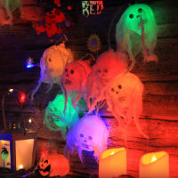 LED ฮาโลวีน Led Light Skull Head Ghost String โคมไฟแขวนเครื่องประดับ Happy Halloween Party สยองขวัญแขวนตกแต่งสำหรับ Home