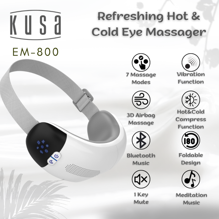 Kusa EM800 Hot and Cold Eye Massager Lazada PH