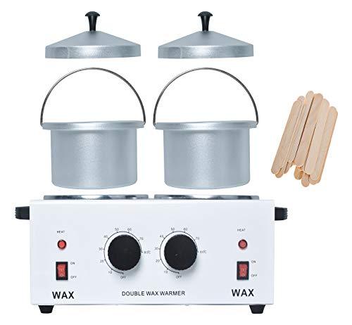 Professional Double Pot Adjustable Wax Warmer