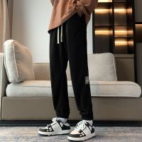 2023 Mens New Autumn and Winter Plush Corduroy Casual Sports Pants