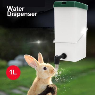 1000ML น้ำพุดื่มอัตโนมัติ Rolling Ball Water Dispenser Drinker Feeder สำหรับหนูแฮมสเตอร์กระต่าย Supplies