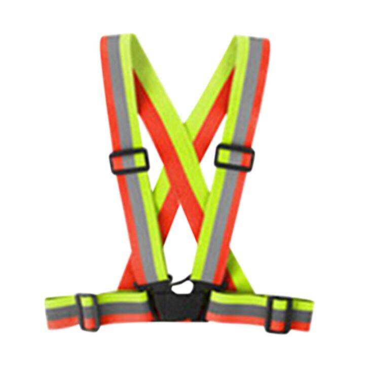 Garter Reflective Vest Motorcycle High Visibility Reflector Safety For Running Suitable For