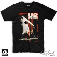 Hot sale The U2 rock band graphic Mens 100% Cotton Round Neck Short Sleeve T-Shirt  Adult clothes