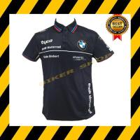 เสื้อแขนสั้นโปโล BMW JP-0860 ผ้าโพลีเอสเตอร์สแปนดิก มีประสิทธิภาพในการซับเหงื่อสูง แห้งเร็ว (พร้อมส่งทันทีได้รับของ2-3วัน)