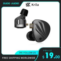 【DT】hot！ Krila In Ear Earphone 1DD 1BA High-end Tunable balanced armature Earphones Headphone Cancelling HiFi Earbuds S12 ZAX