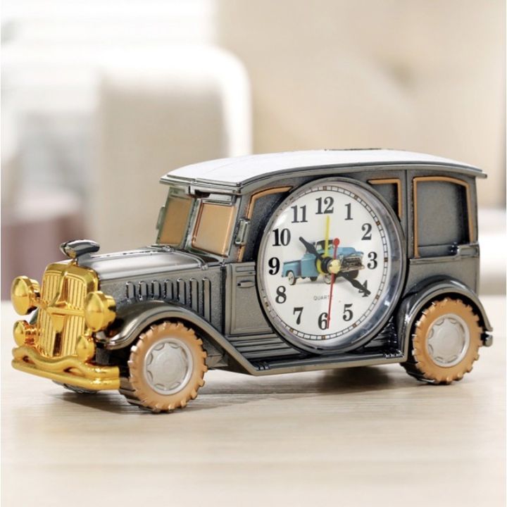 Đồng hồ trang trí để bàn, báo thức mô hình ôtô cổ | Lazada.vn