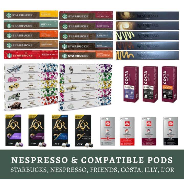 STARBUCKS by Nespresso LOR Espresso ASDA Nespresso Original Friends ...