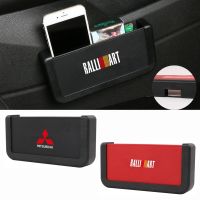 [HOT HOT SHXIUIUOIKLO 113] รถที่นั่ง Gap กล่องเก็บ Organizer กระเป๋าสำหรับ Mitsubishi RALLIART ASX Outlander Lancer 9 Pajero Eclipse L200 Xpander อุปกรณ์เสริม