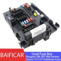 【YF】 Baificar Brand Used Genuine Fuse Box Module BSM B3 9657608780 For Peugeot 206 307 406 Partner Citroen C2 C3 C5 Berlingo Xsara