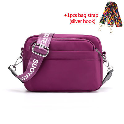 IKE MARTI Shoulder Bag For Women Crossbody Bags Handbags Strap Phone Mini Nylon Cultch Female Small Messenger Womens Bags