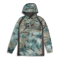 【YF】 Pelagic Gear New Arrival Mens Hooded Fishing Shirt Long Sleeve Sun Protection Shirts Roupa De Pesca Breathable Clothing