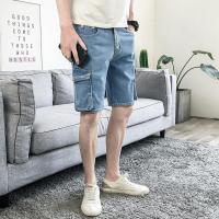 【READY STOCK】Encounter Shorts For Men Pocket Overalls Jeans Pants For Men Sports Wear Five Points Shorts Korean Style Beach ShortsTH