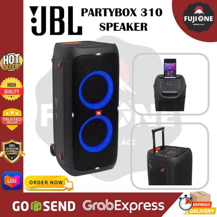 Jbl Partybox 310 Wireless Portable Bluetooth Speaker Lazada Indonesia