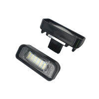 2ชิ้น LED ไฟป้ายทะเบียนสำหรับ Benz S320 S420 S430 S500 1999-2005ด้านหลังแท็กโคมไฟที่จอดรถแสง