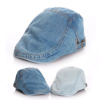 Winter Kids Beret Hat Classic Vintage Baby Hat Denim Kids Hat for Boys Girls Kids Cap Adjustable Boy Girl Children Accessories