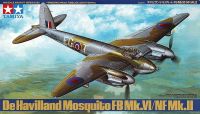 Tamiya 61062ชุดโมเดลเครื่องบิน1/48ชิ้น De Havilland ยุง FB Mk.vi/nf Mk.ii