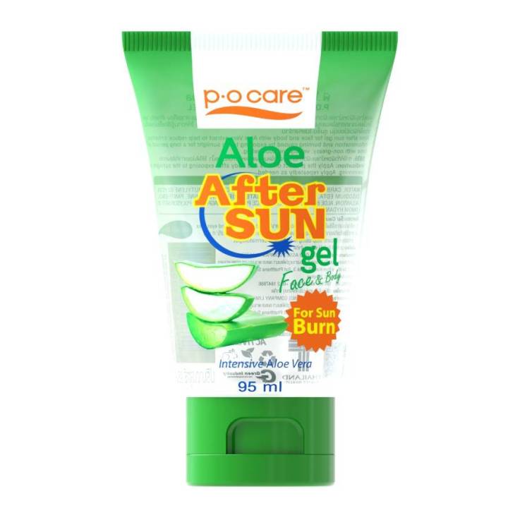 P.O. CARE Aloe After Sun Gel 95ml เจลว่านหางจระเข้ | Lazada.co.th