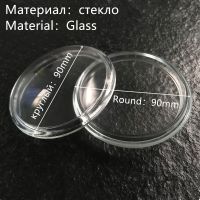 2PCS For Suzuki Grand Vitara 2 JT 2007-2015 Car Front Fog Light Glass Cover Lens Round 90mm Diameter