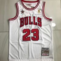 Hot 【10 styles】Premium Version NBA jersey Chicago Bulls 23 Jor dan 97 all star white basketball jersey