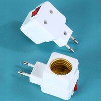 【YD】 1 Pcs E27 Lamp Bulbs Socket Base Holder Plug ON/OFF