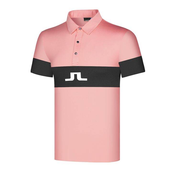 j-l-indeber-titleist-mark-lona-pg-ในฤดูใบไม้ผลิและฤดูใบไม้ร่วงเสื้อผ้ากอล์ฟผู้ชายสวมแขนสั้นหลวม-golft-เสื้อยืดกีฬากลางแจ้งแห้งเร็วระบายอากาศเสื้อโปโล