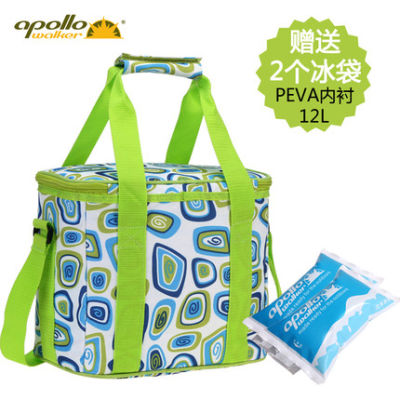 Apollo walker cooler bag 12L Large volume aluminum foil thermal bag Oxfod 600D picnic lunch Thermal Bag Insulation ice bags