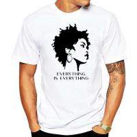 Everything Is Everything Black Girl เสื้อศิลปิน Lauryn Hill เสื้อยืดเพลง Hip Hop Tee BLM Black Girl Magic เสื้อ Plus ขนาด Top