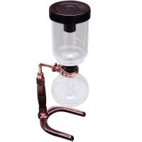 Japanese Style Siphon Coffee Maker Tea Siphon Pot Vacuum Coffeemaker Glass Type Coffee Machine Filter 3Cups