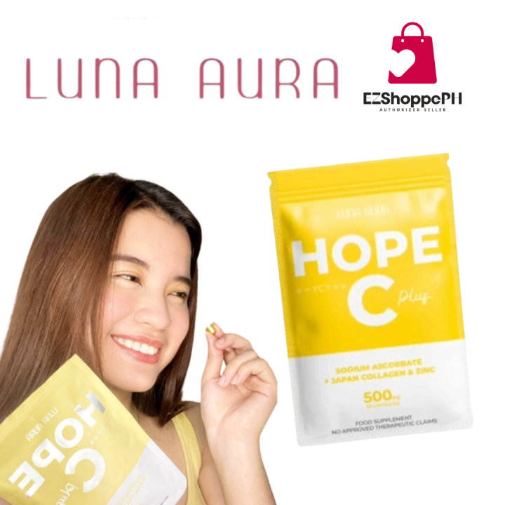 EZ ONHAND Luna Aura Hope Glow Glutathione Mg Hope Beauty Lean Coffee Super Mini Super Biggie
