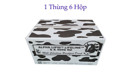 Hcm 1 thùng 6 hộp  sữa non alpha lipid 450g new zealand - ảnh sản phẩm 4