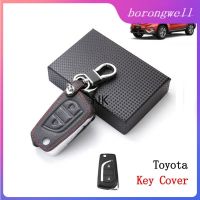 กุญแจรถหนังสำหรับ Toyota Camry Fortuner,รีโมทรถยนต์กุญแจเคสโทรศัพท์หุ้มกุญแจรถรถยนต์ Ke