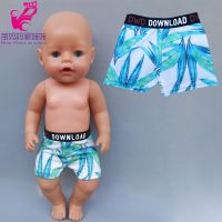 43 Cm Baby Doll Underwear 18 Inch Girl Boy Doll Underpants Doll Clothes Accessories