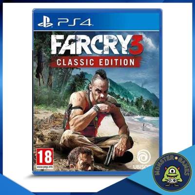 Farcry 3 Classic Edition Ps4 แผ่นแท้มือ1!!!!! (Ps4 games)(Ps4 game)(เกมส์ Ps.4)(แผ่นเกมส์Ps4)(Farcry3 Ps4)(Far Cry 3 Ps4)