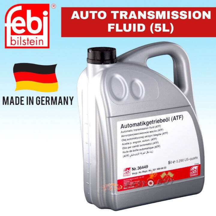 FEBI BILSTEIN AUTO TRANSMISSION FLUID ATF OIL (5L) Mercedes Merc W204
