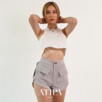 Atipashop - Lena pants กางเกงขาสั้น มาใหม่ ทรงน่ารักมาก เป็นผ้าลูกฟูก มีสีให้เลือกเยอะ